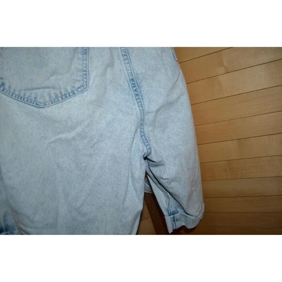 Denim Shorts High Waist 1980 One Short All Trends - Picture 6 of 6